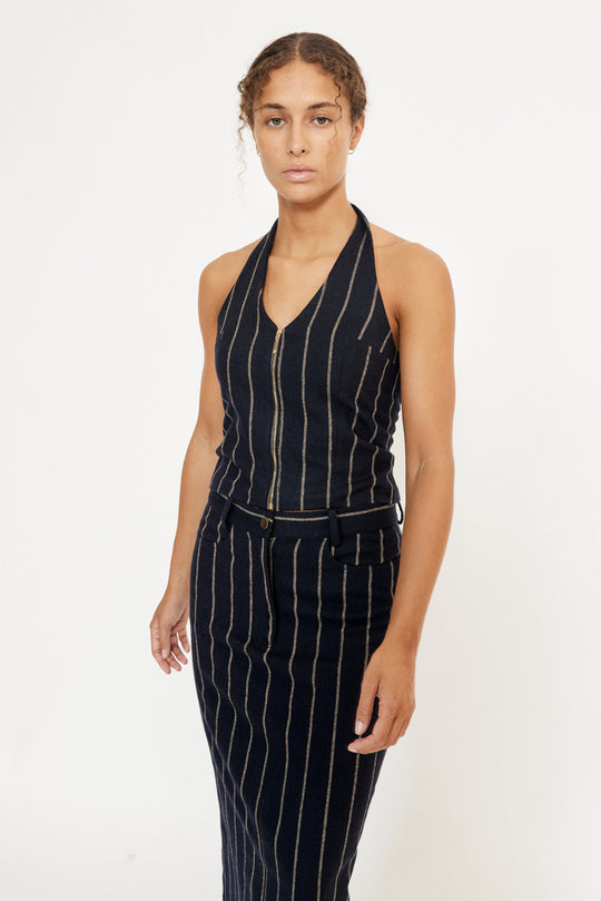 backless vest evy