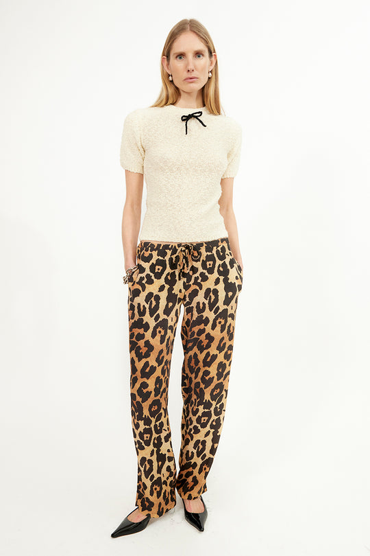leo-printed pants wild