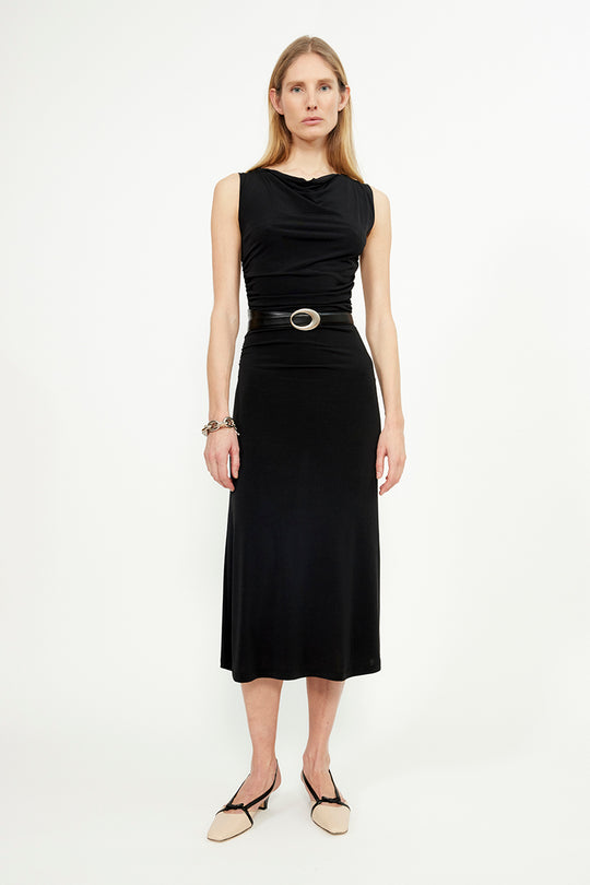 gathered dress nina