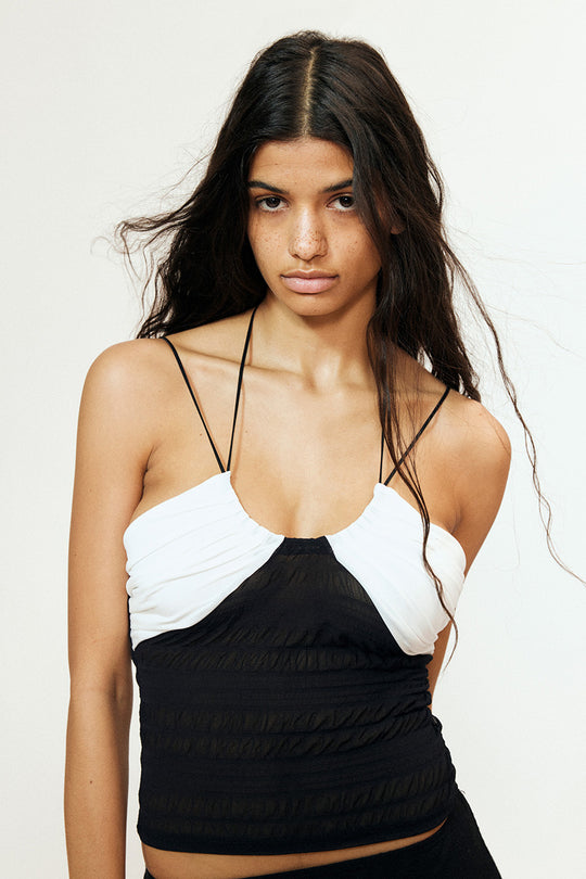 double straps top brac