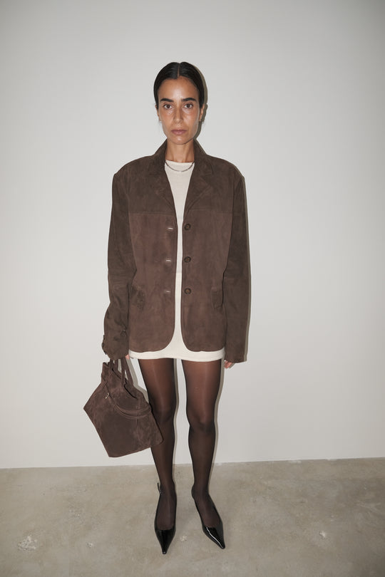 aida suede jacket