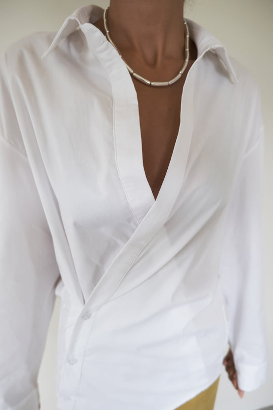 asymmetrical shirt keren