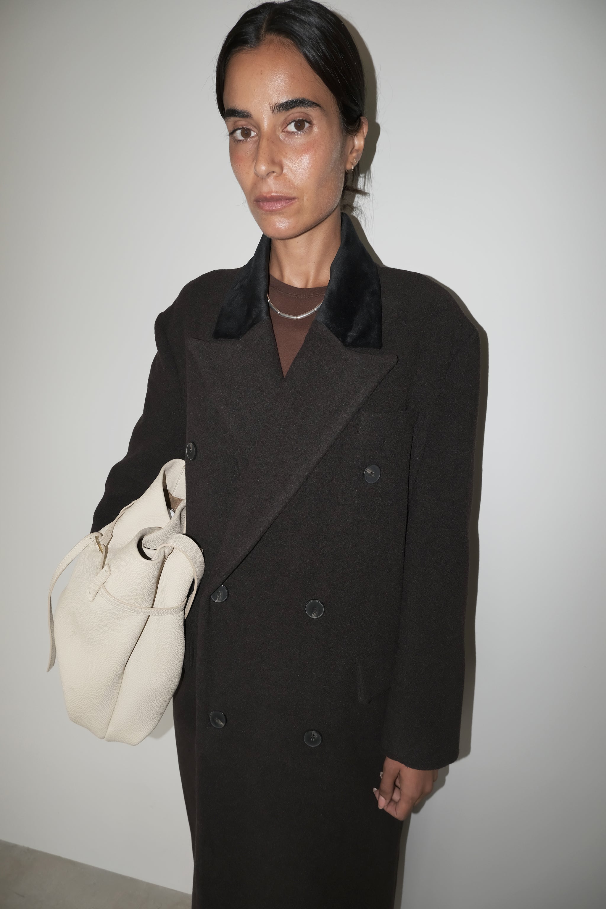 long chocolate coat enormous – Musier Paris