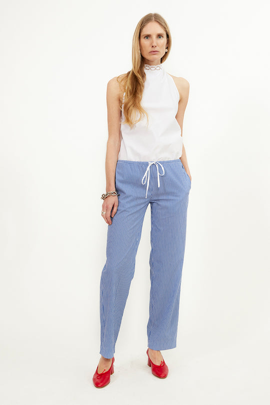 embroidered loose pants mythical