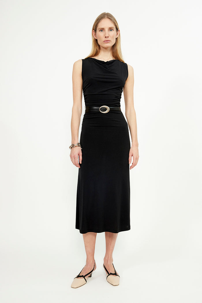 musier paris robe froncée nina
