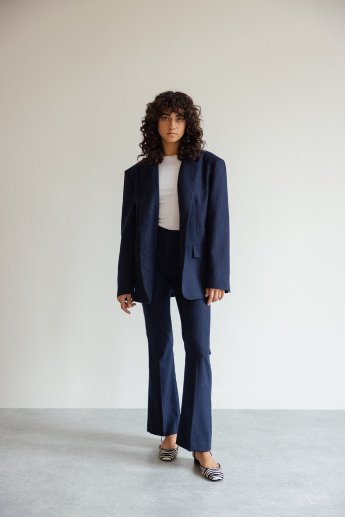 pantalon en rayures tennis melissa | Musier Paris